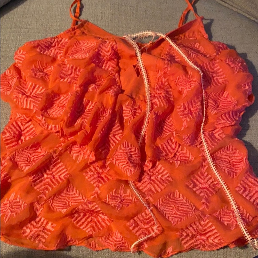 Twelfth St by Cynthia Vincent 100% silk camisole